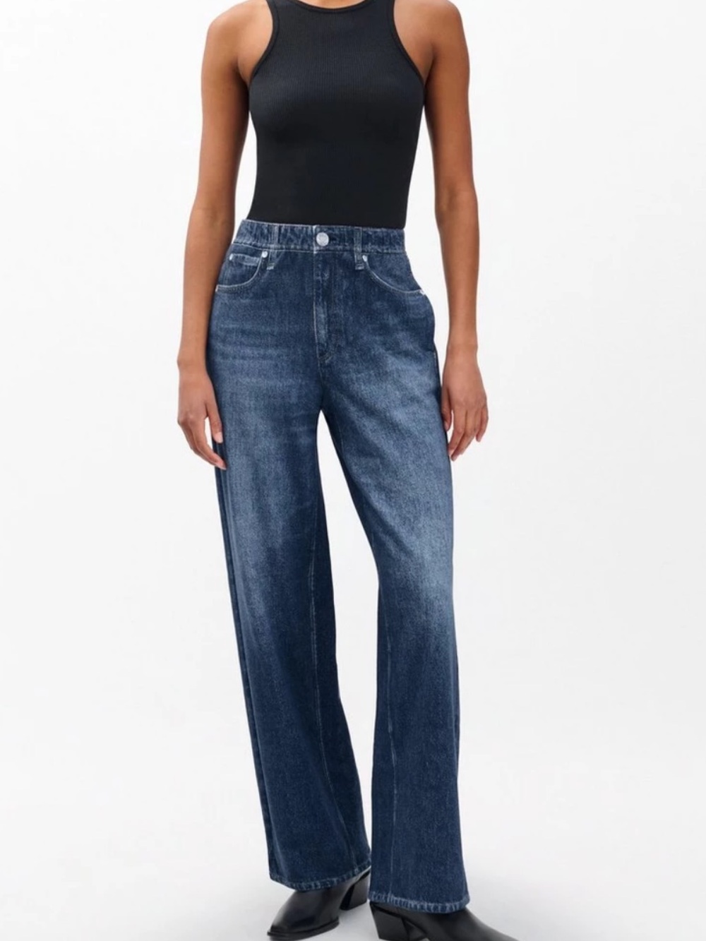 Rag & Bone Miramar Wide-Leg Pants Size Small 27 - Picture 2 of 10